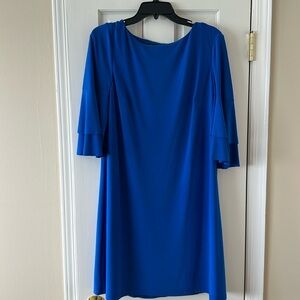 Ralph Lauren dress royal blue size 14.